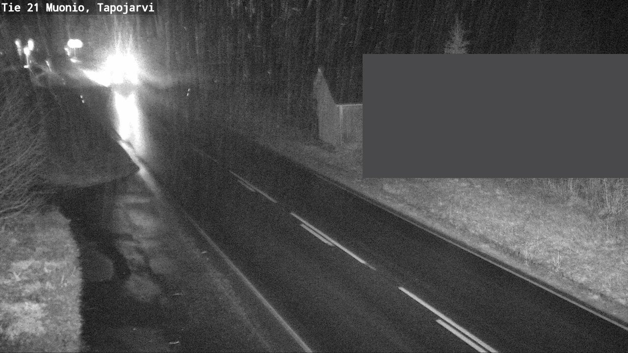 Kelikamerat Kuva Tie 21 Muonio, Tapojärvi, Muonio, Lappi