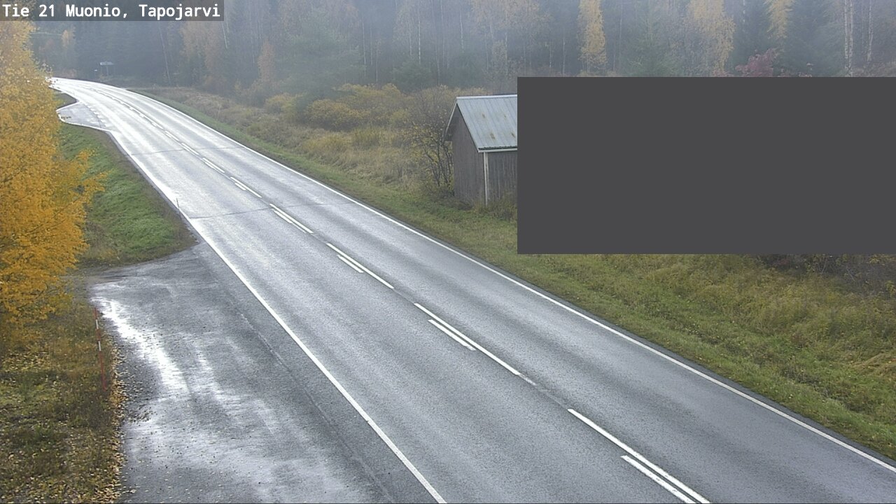 Kelikamerat Kuva Tie 21 Muonio, Tapojärvi, Muonio, Lappi