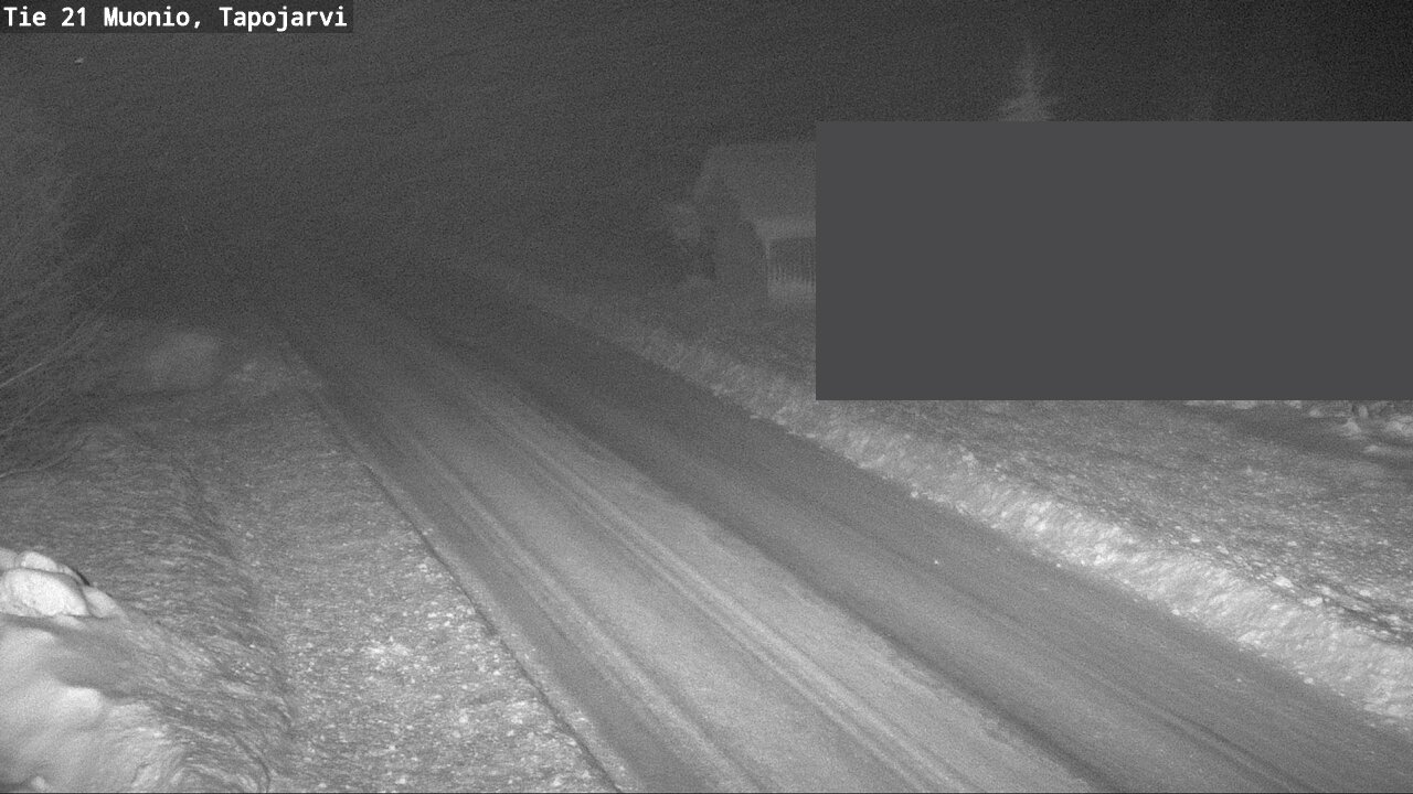 Weather Camera Image Väg 21 Muonio, Tapojärvi, Muonio, Lappi