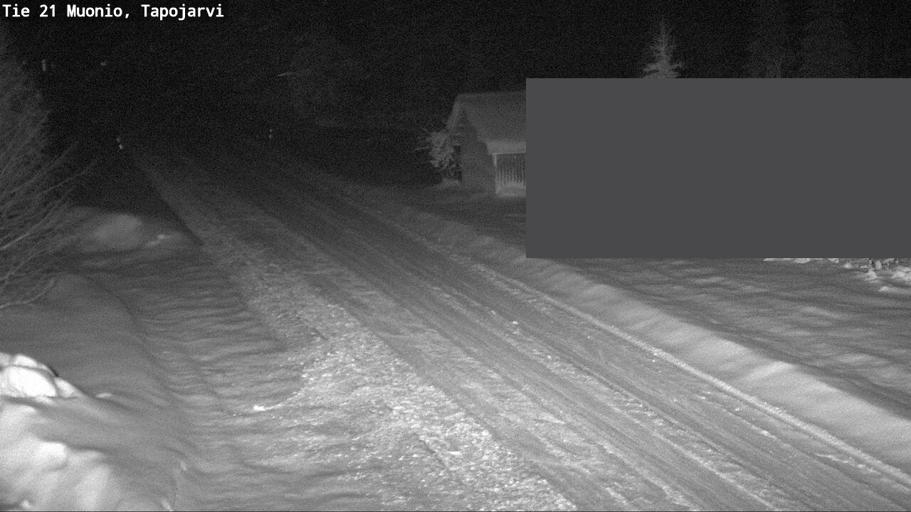Weather Camera Image Väg 21 Muonio, Tapojärvi, Muonio, Lappi