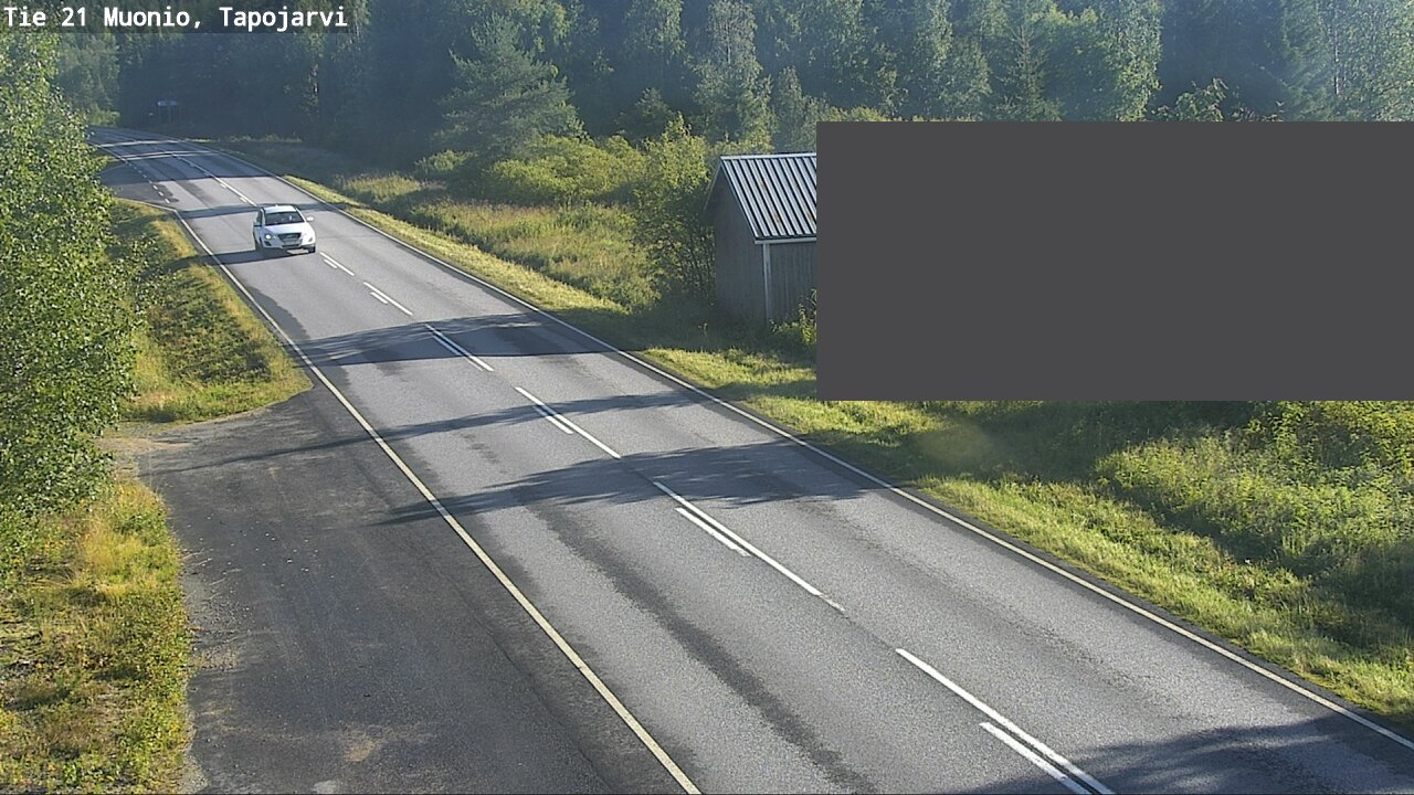 Weather Camera Image Road 21 Muonio, Tapojärvi, Muonio, Lappi