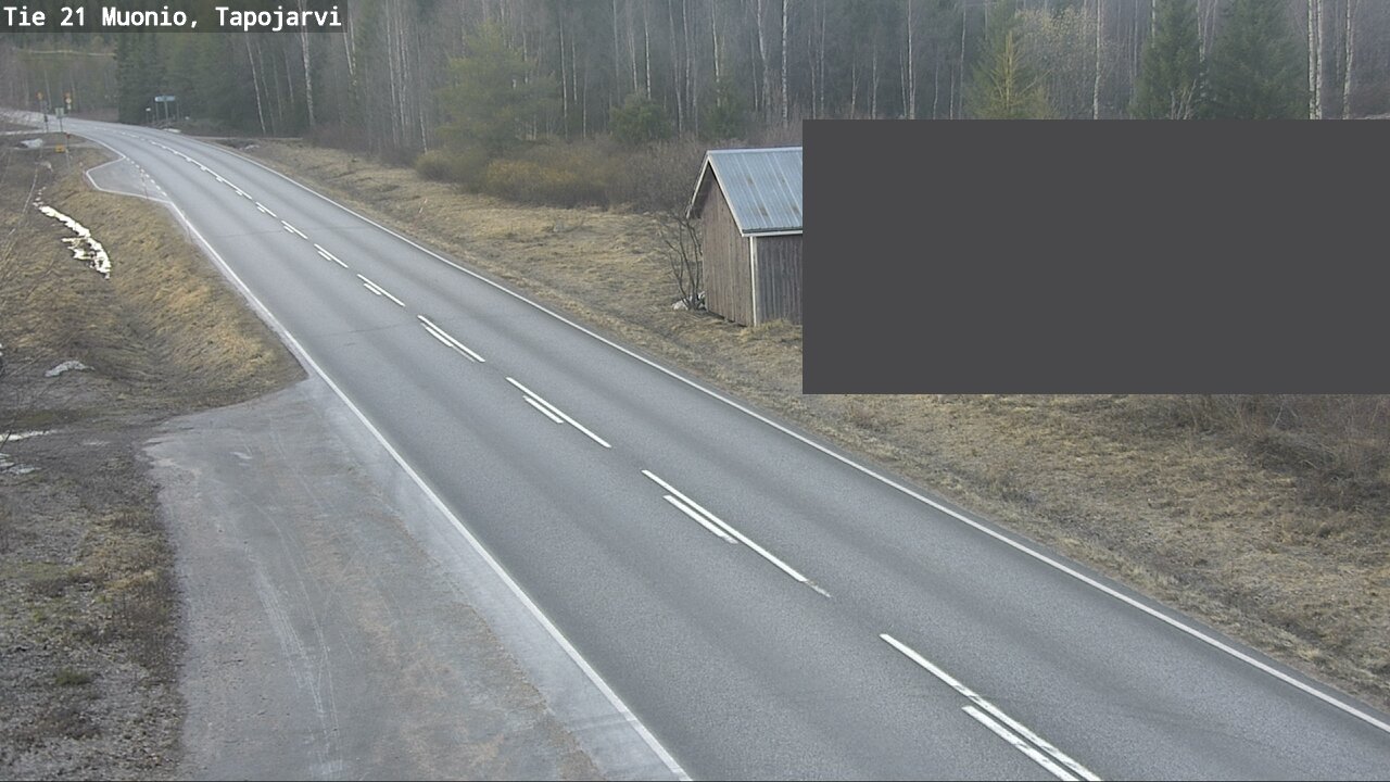 Kelikamerat Kuva Tie 21 Muonio, Tapojärvi, Muonio, Lappi