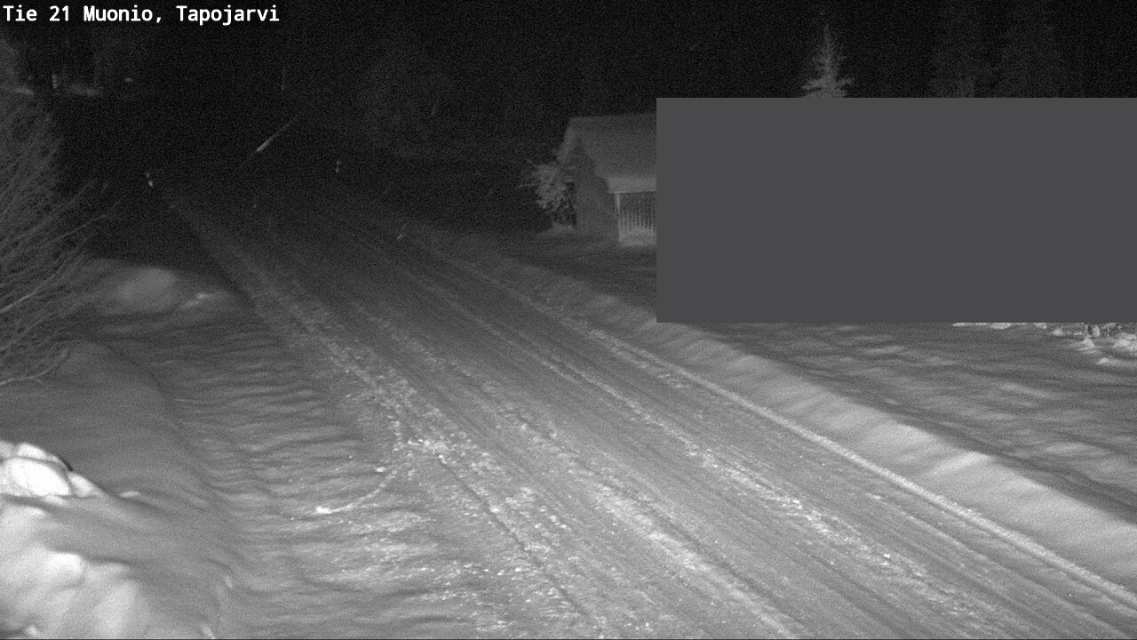 Weather Camera Image Väg 21 Muonio, Tapojärvi, Muonio, Lappi