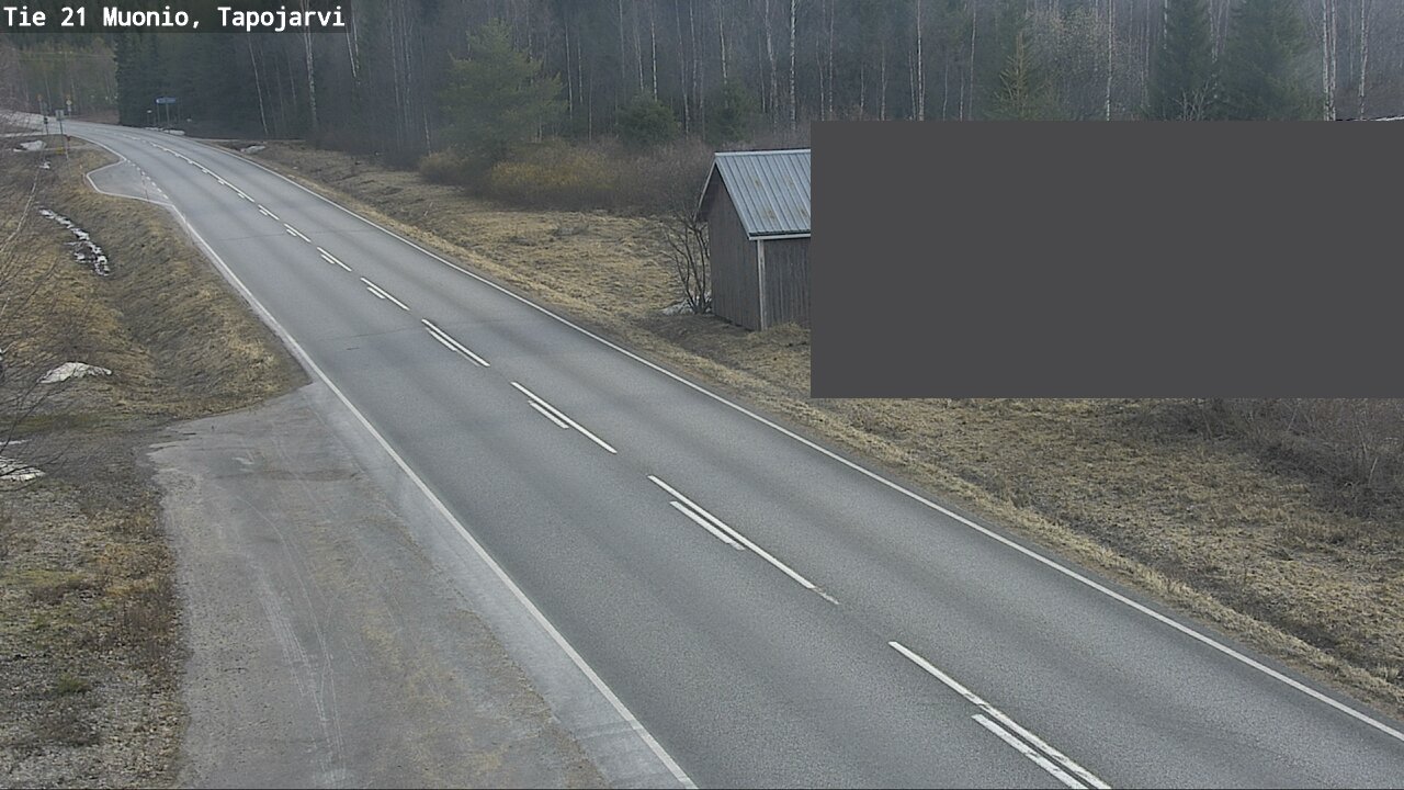 Kelikamerat Kuva Tie 21 Muonio, Tapojärvi, Muonio, Lappi