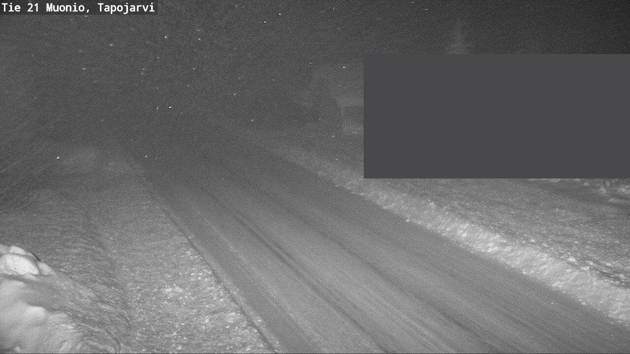 Weather Camera Image Väg 21 Muonio, Tapojärvi, Muonio, Lappi