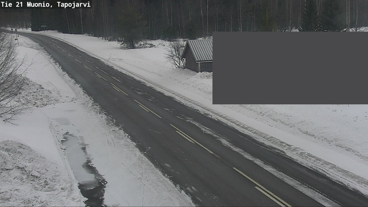 Kelikamerat Kuva Tie 21 Muonio, Tapojärvi, Muonio, Lappi