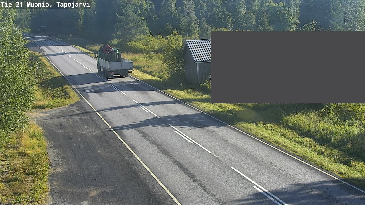 Weather Camera Image Road 21 Muonio, Tapojärvi, Muonio, Lappi