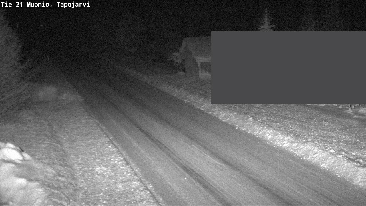 Weather Camera Image Väg 21 Muonio, Tapojärvi, Muonio, Lappi