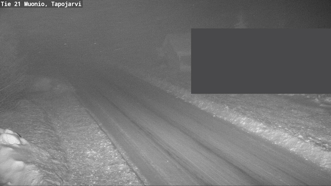 Weather Camera Image Väg 21 Muonio, Tapojärvi, Muonio, Lappi