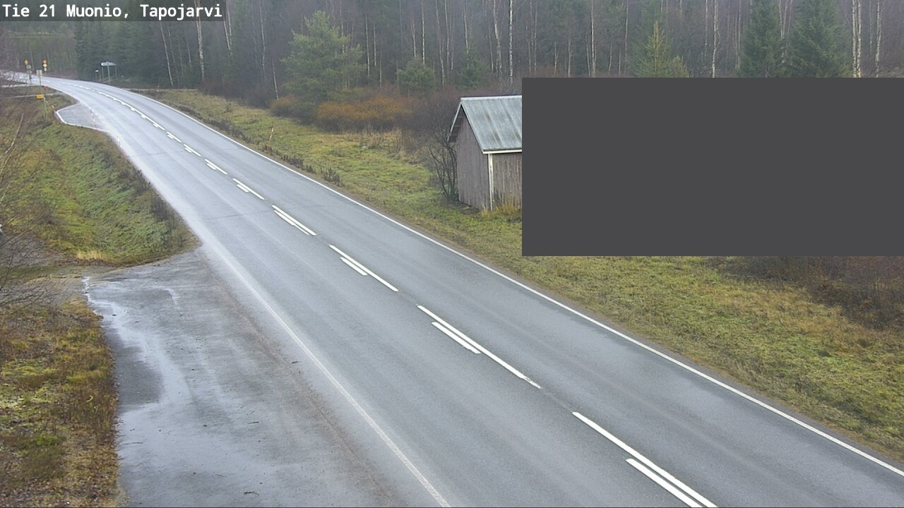 Kelikamerat Kuva Tie 21 Muonio, Tapojärvi, Muonio, Lappi