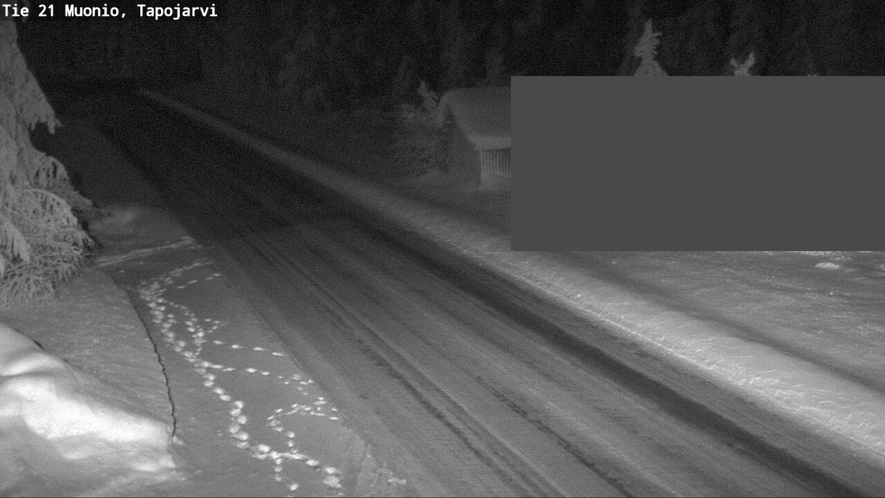 Kelikamerat Kuva Tie 21 Muonio, Tapojärvi, Muonio, Lappi