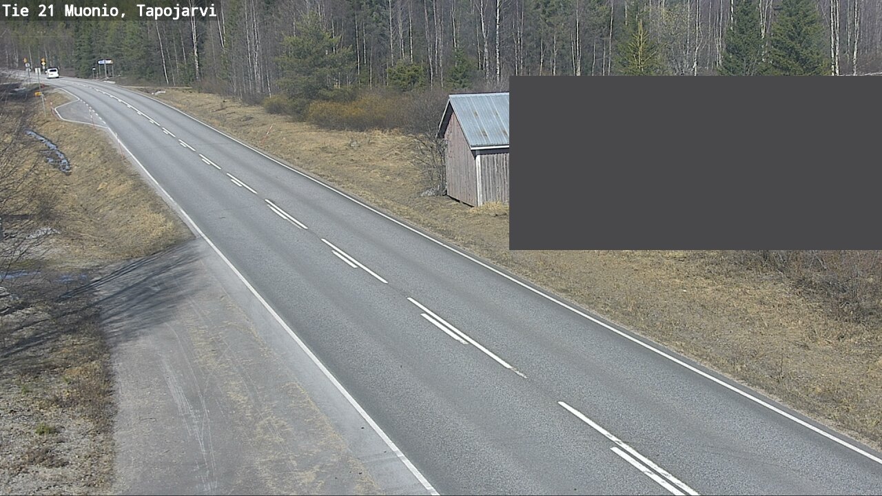 Kelikamerat Kuva Tie 21 Muonio, Tapojärvi, Muonio, Lappi