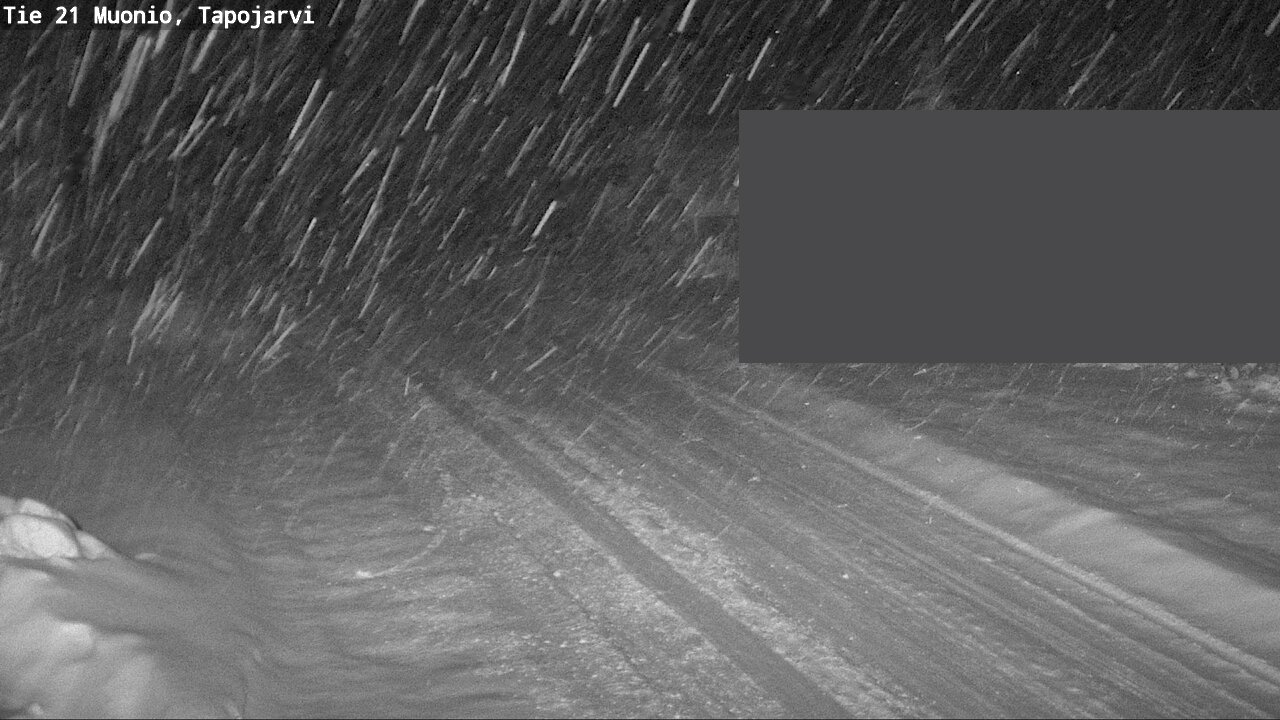 Weather Camera Image Väg 21 Muonio, Tapojärvi, Muonio, Lappi
