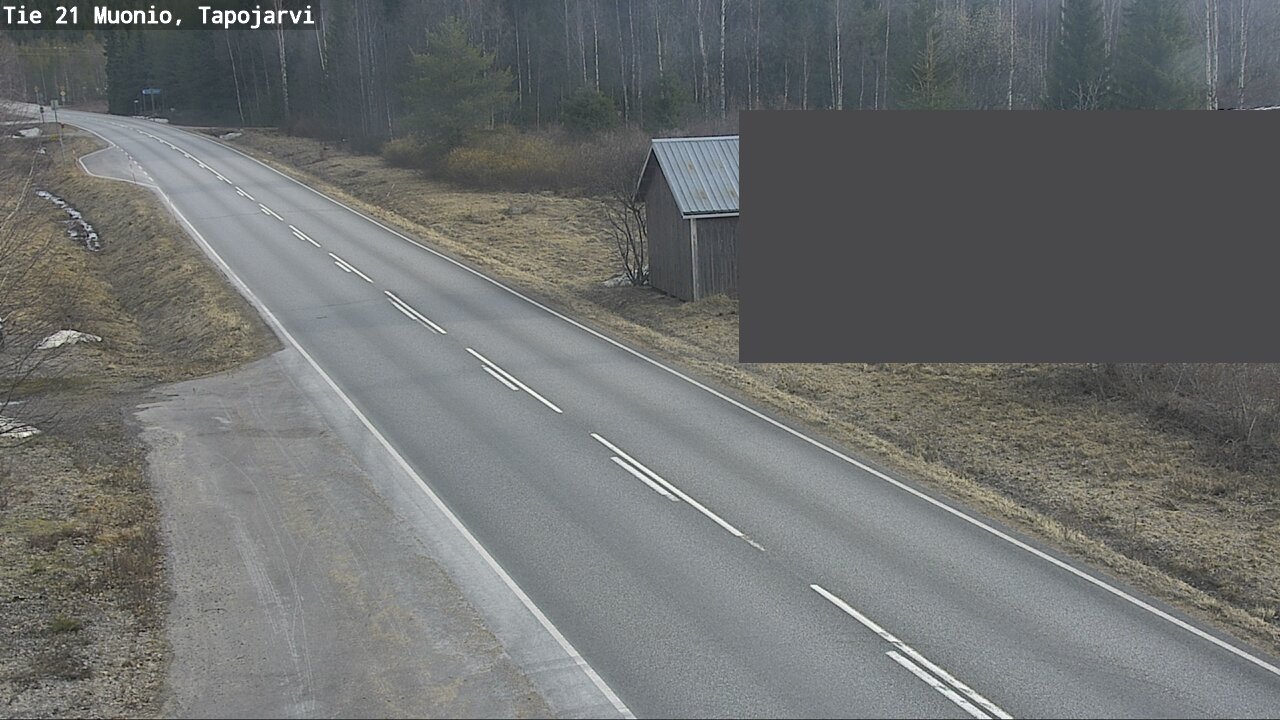 Kelikamerat Kuva Tie 21 Muonio, Tapojärvi, Muonio, Lappi