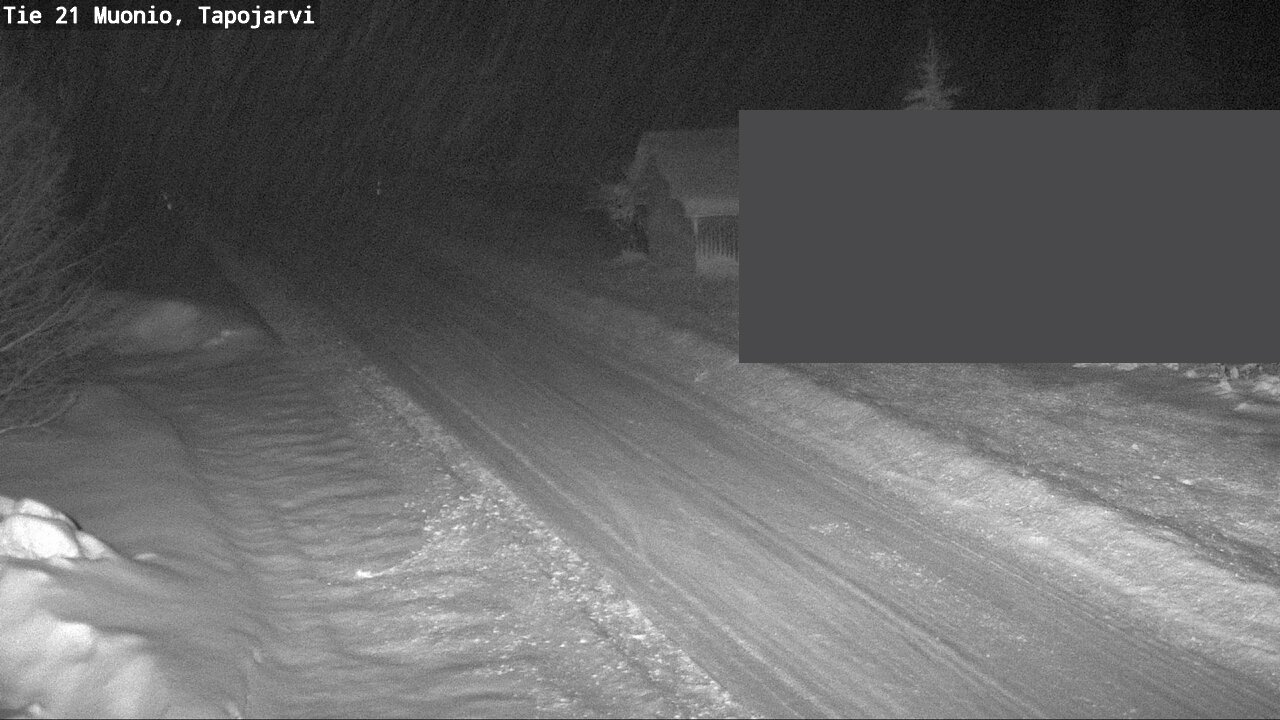 Weather Camera Image Väg 21 Muonio, Tapojärvi, Muonio, Lappi