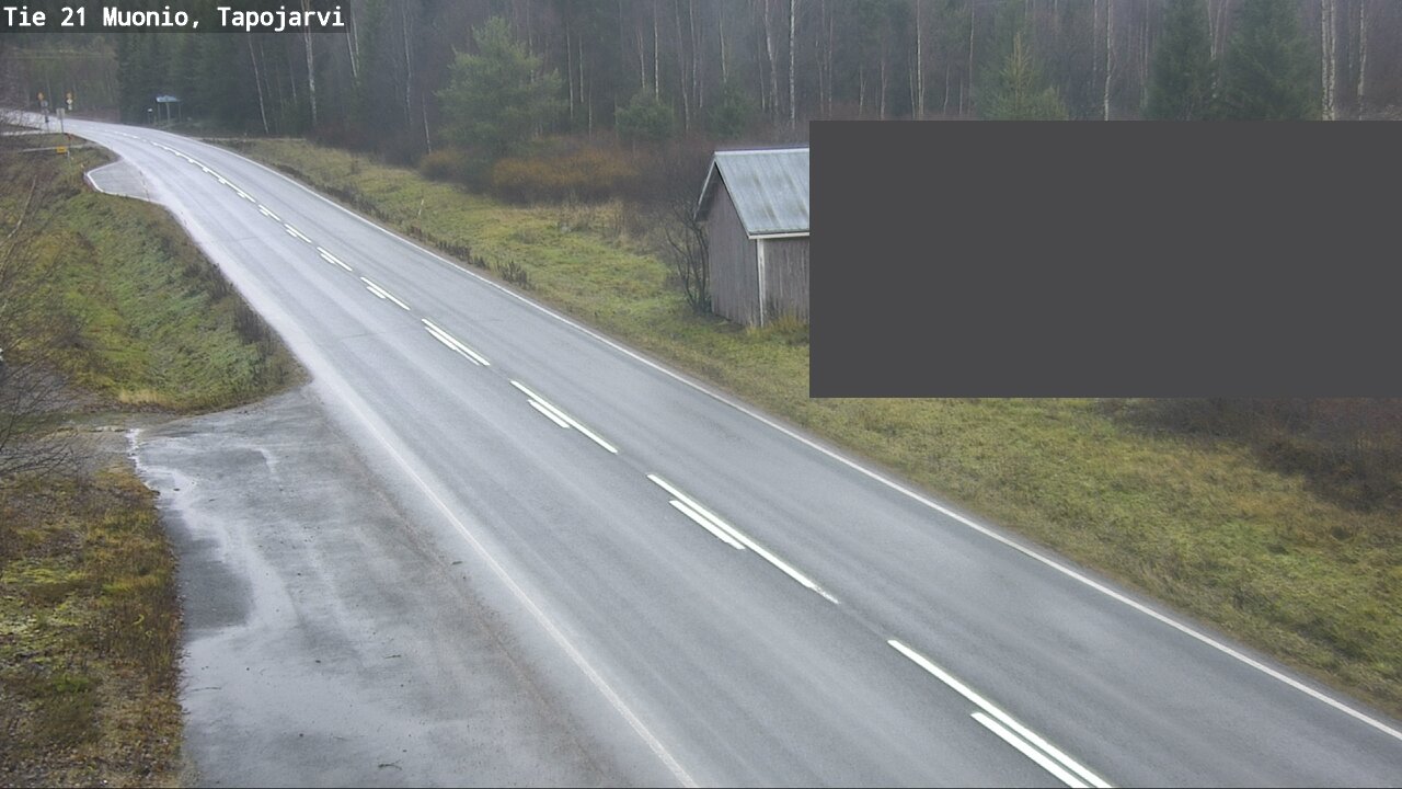 Kelikamerat Kuva Tie 21 Muonio, Tapojärvi, Muonio, Lappi