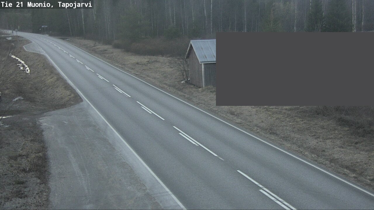 Kelikamerat Kuva Tie 21 Muonio, Tapojärvi, Muonio, Lappi