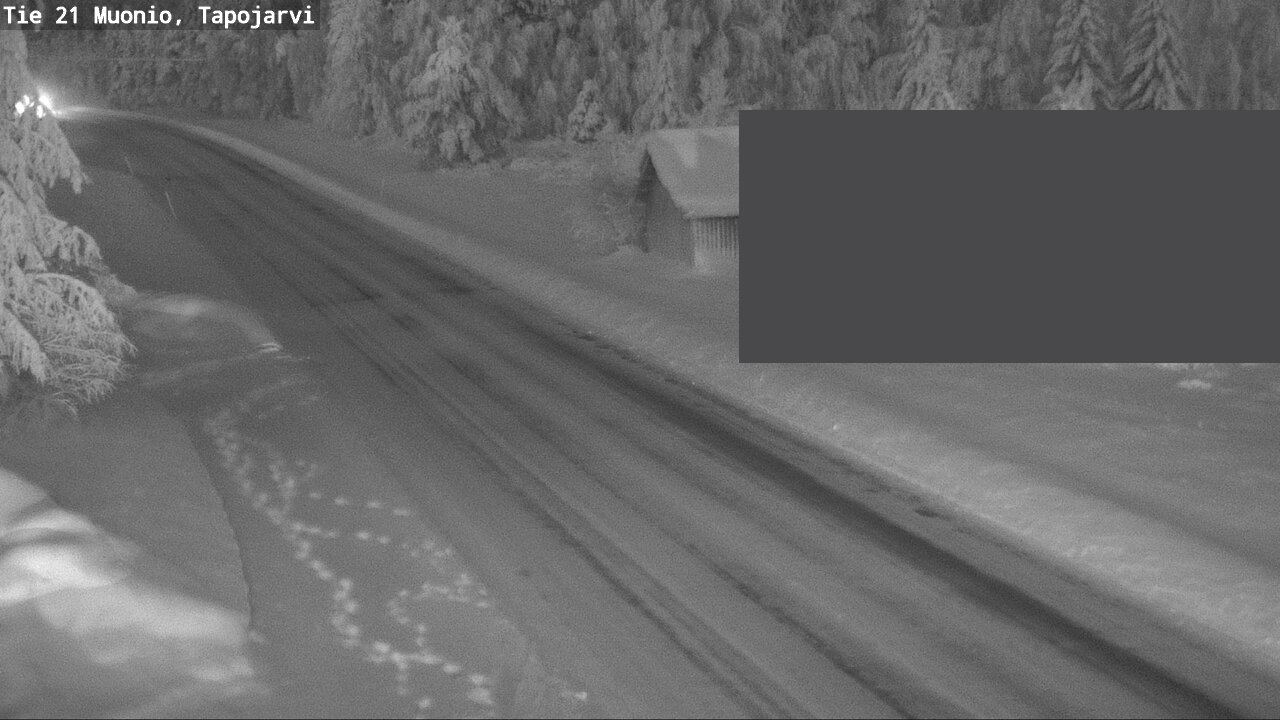 Kelikamerat Kuva Tie 21 Muonio, Tapojärvi, Muonio, Lappi