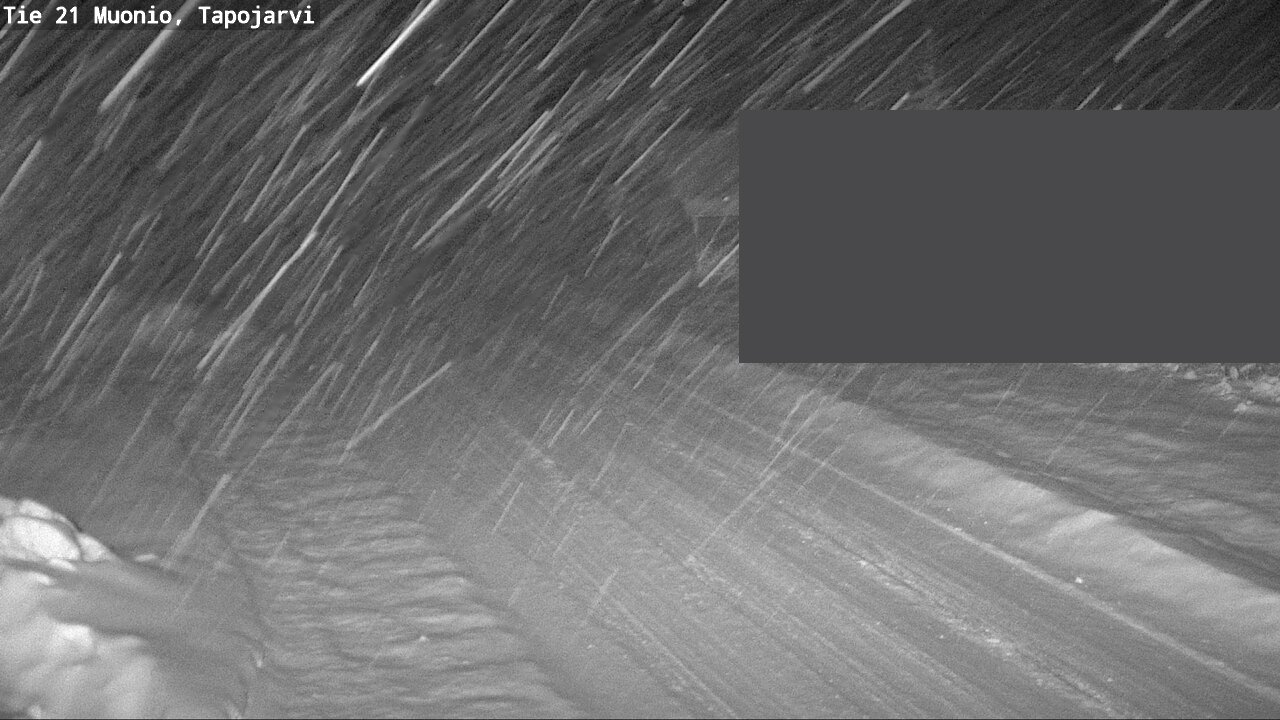 Weather Camera Image Väg 21 Muonio, Tapojärvi, Muonio, Lappi