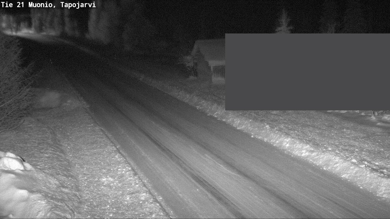 Weather Camera Image Väg 21 Muonio, Tapojärvi, Muonio, Lappi