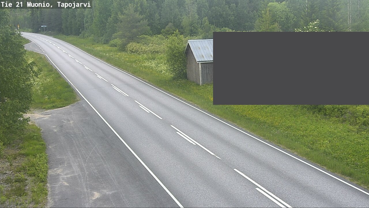 Kelikamerat Kuva Tie 21 Muonio, Tapojärvi, Muonio, Lappi