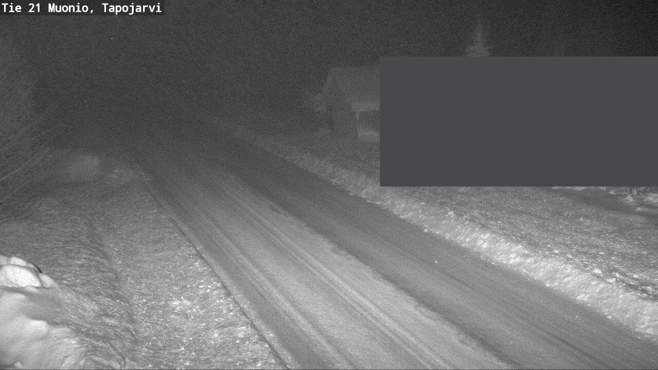 Weather Camera Image Väg 21 Muonio, Tapojärvi, Muonio, Lappi