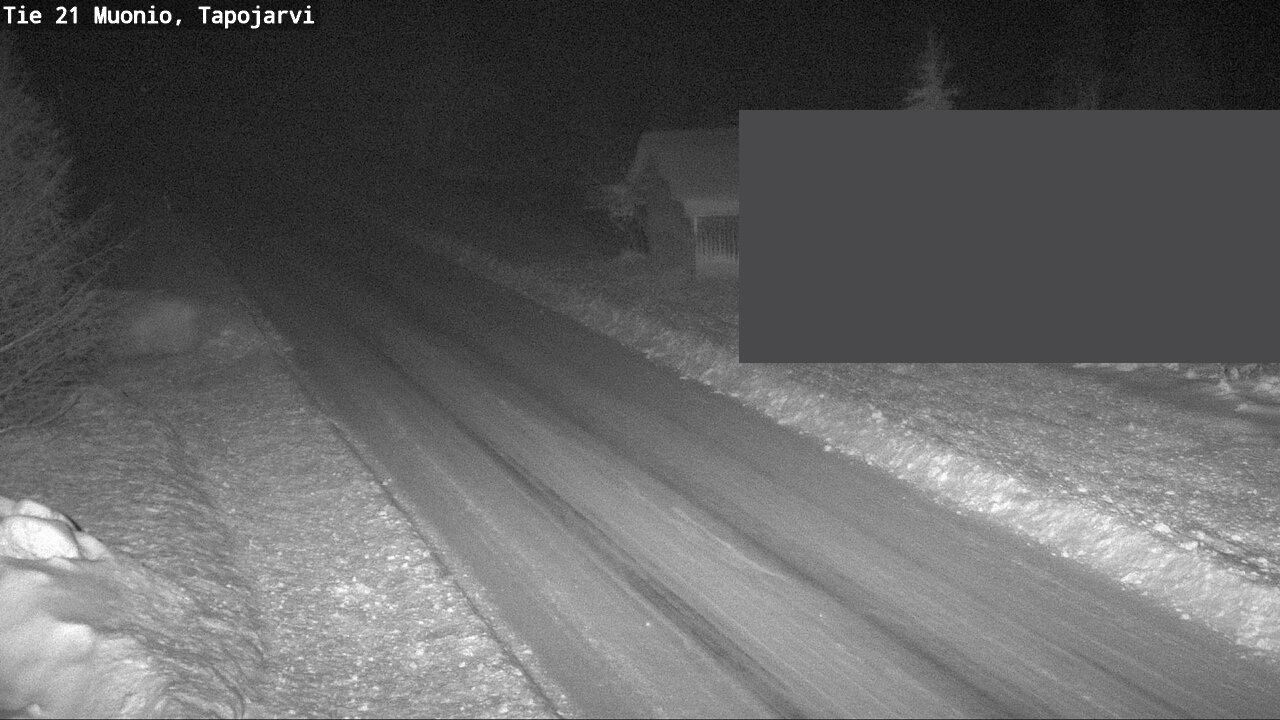 Weather Camera Image Väg 21 Muonio, Tapojärvi, Muonio, Lappi