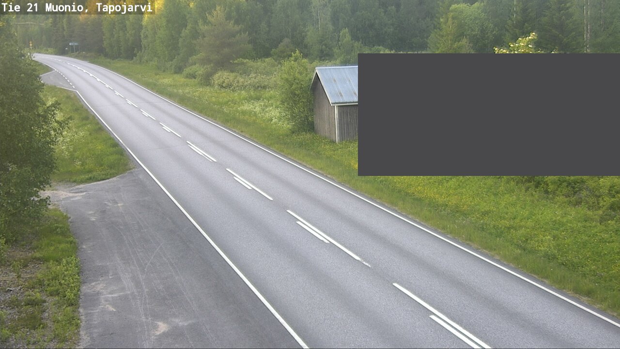 Kelikamerat Kuva Tie 21 Muonio, Tapojärvi, Muonio, Lappi