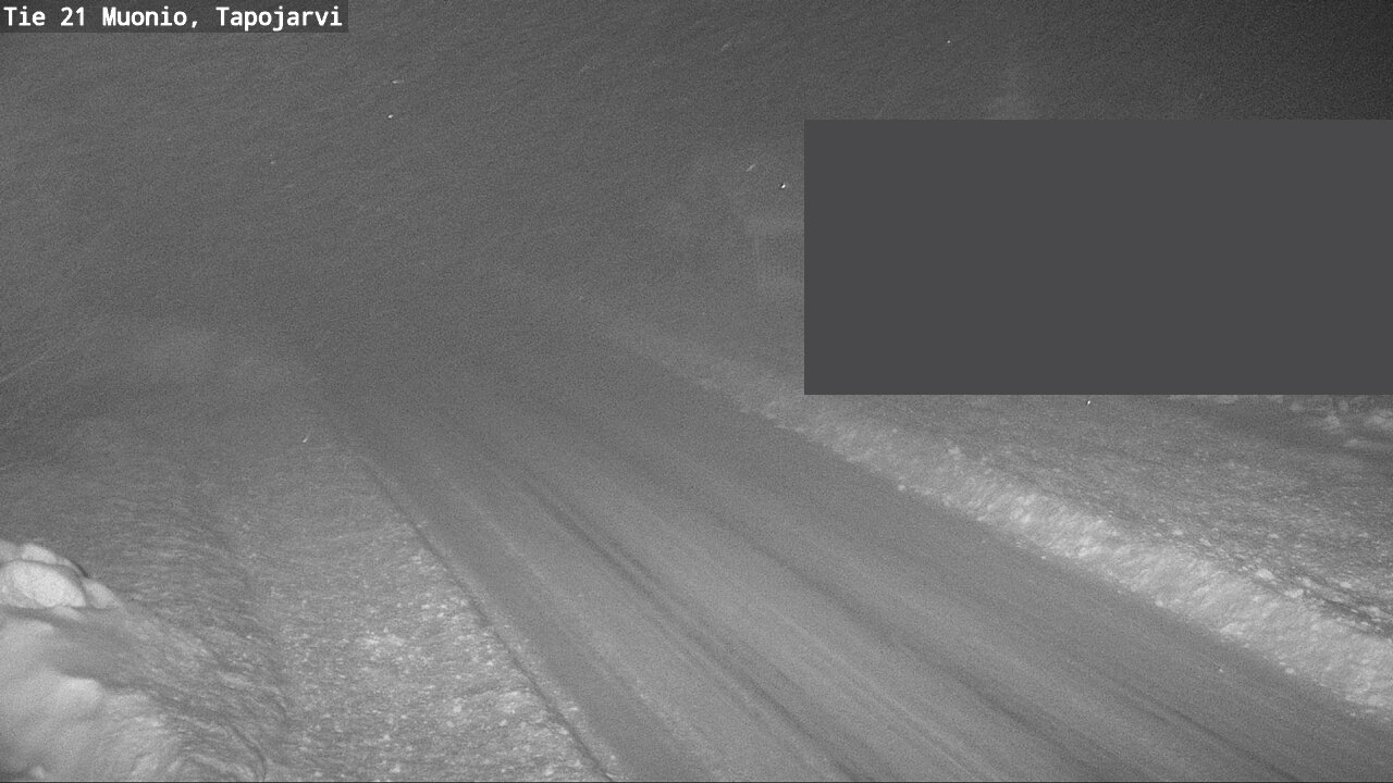 Weather Camera Image Väg 21 Muonio, Tapojärvi, Muonio, Lappi