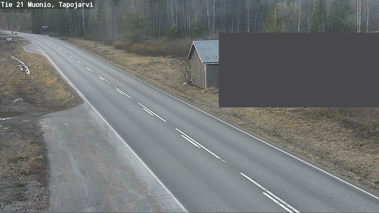 Kelikamerat Kuva Tie 21 Muonio, Tapojärvi, Muonio, Lappi