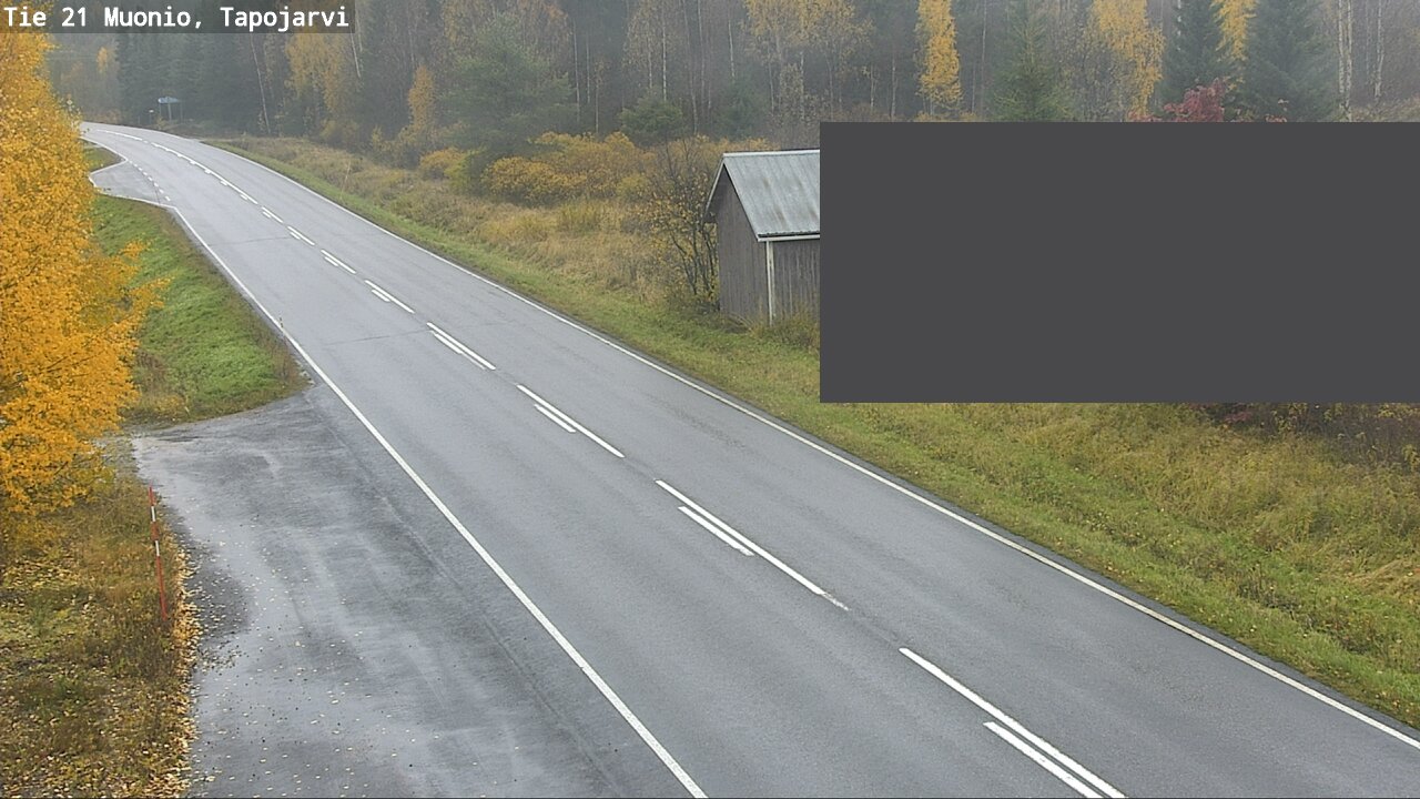 Kelikamerat Kuva Tie 21 Muonio, Tapojärvi, Muonio, Lappi