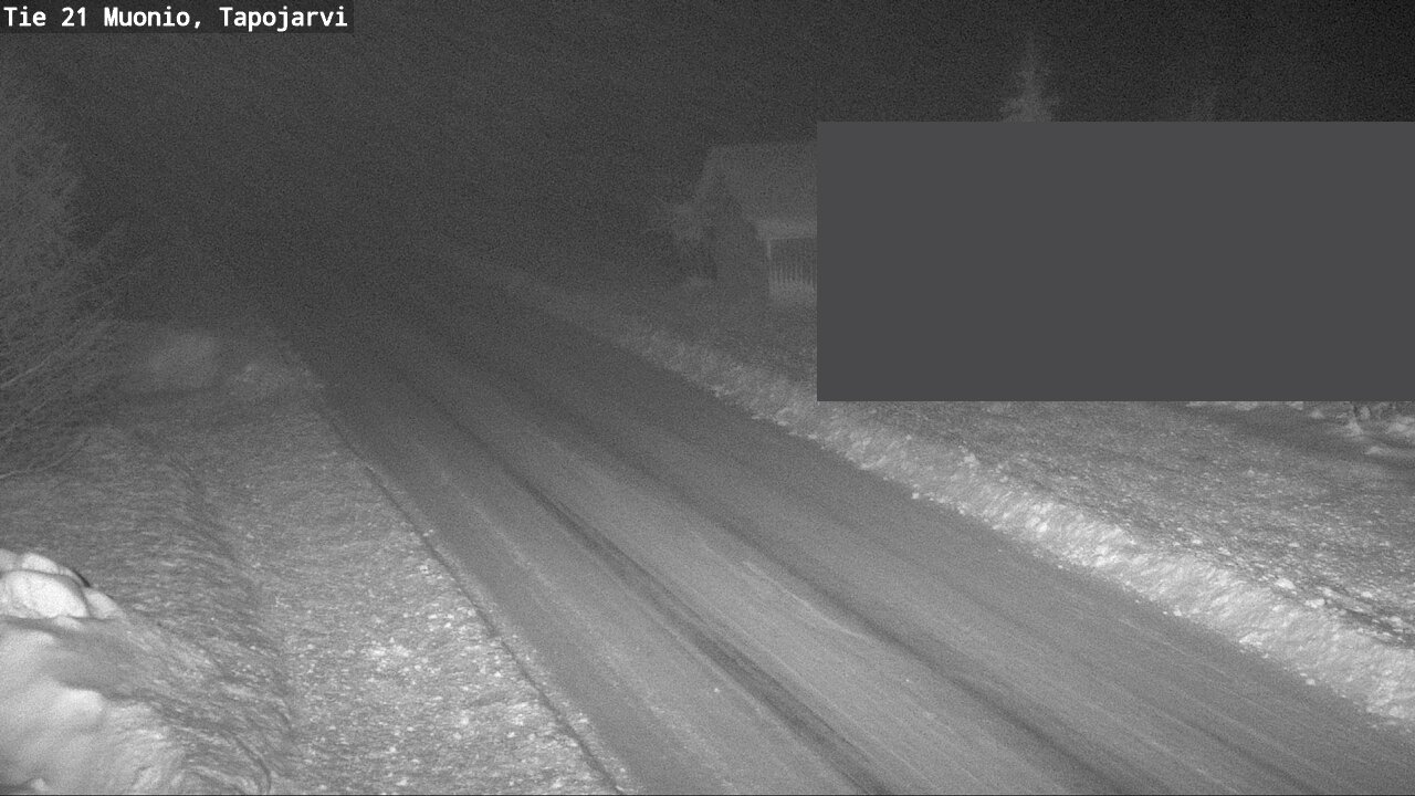 Weather Camera Image Väg 21 Muonio, Tapojärvi, Muonio, Lappi
