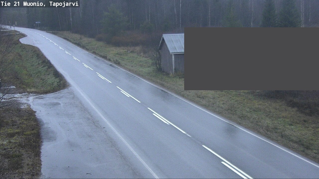 Kelikamerat Kuva Tie 21 Muonio, Tapojärvi, Muonio, Lappi