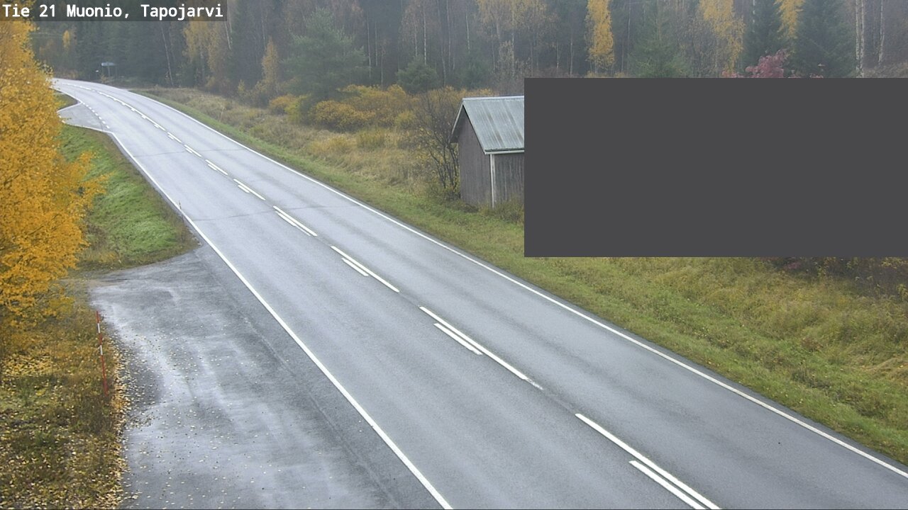 Weather Camera Image Road 21 Muonio, Tapojärvi, Muonio, Lappi