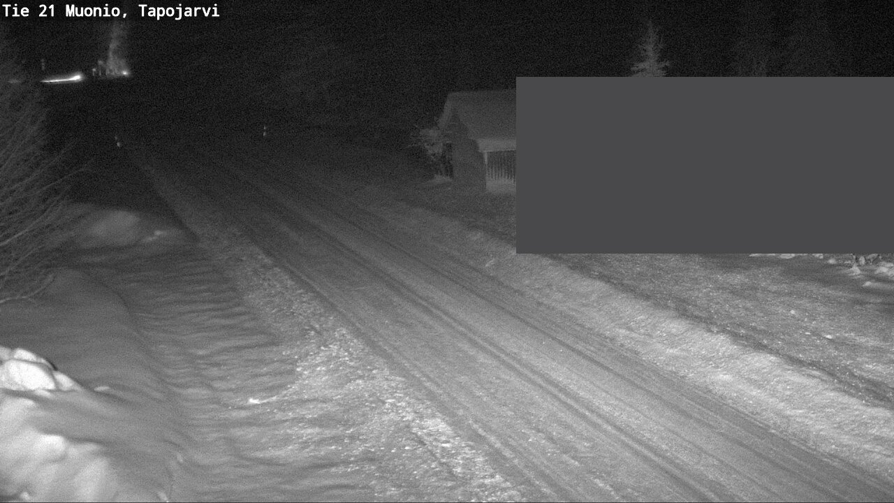 Weather Camera Image Väg 21 Muonio, Tapojärvi, Muonio, Lappi