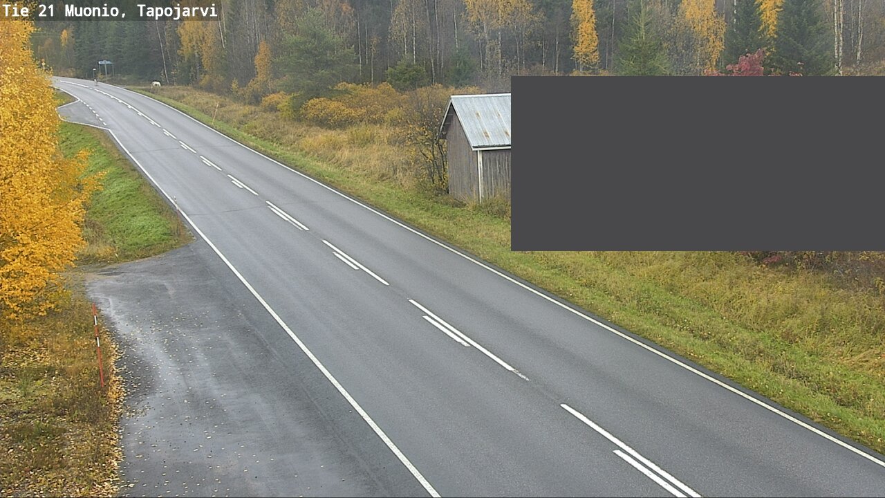 Kelikamerat Kuva Tie 21 Muonio, Tapojärvi, Muonio, Lappi