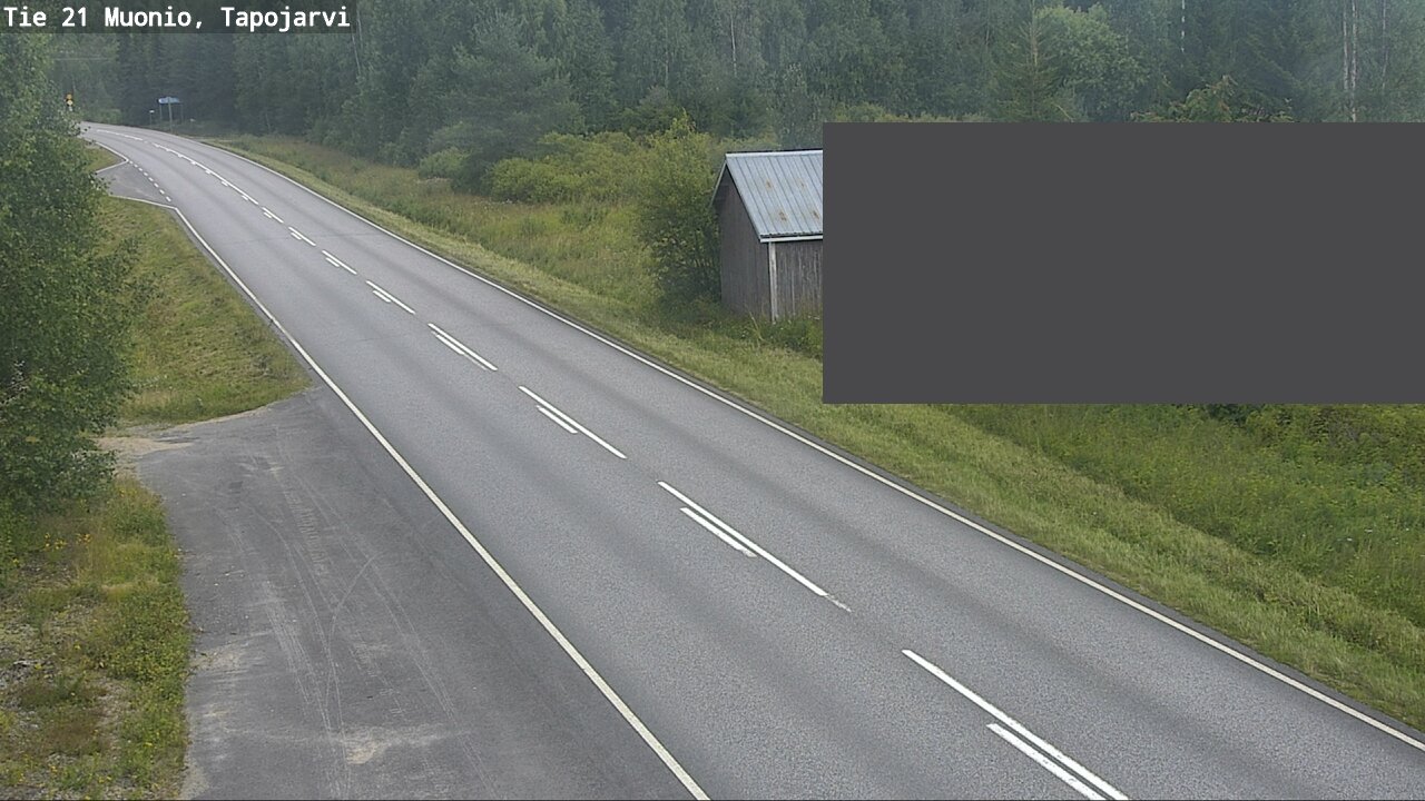 Weather Camera Image Road 21 Muonio, Tapojärvi, Muonio, Lappi
