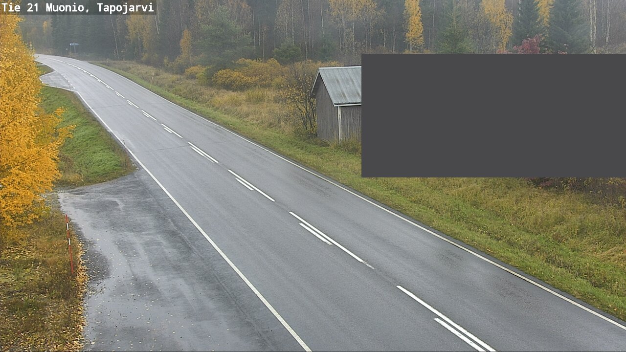 Kelikamerat Kuva Tie 21 Muonio, Tapojärvi, Muonio, Lappi