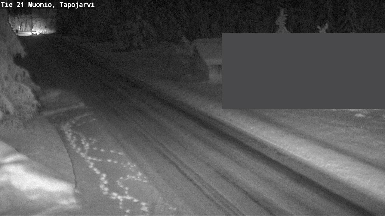 Kelikamerat Kuva Tie 21 Muonio, Tapojärvi, Muonio, Lappi