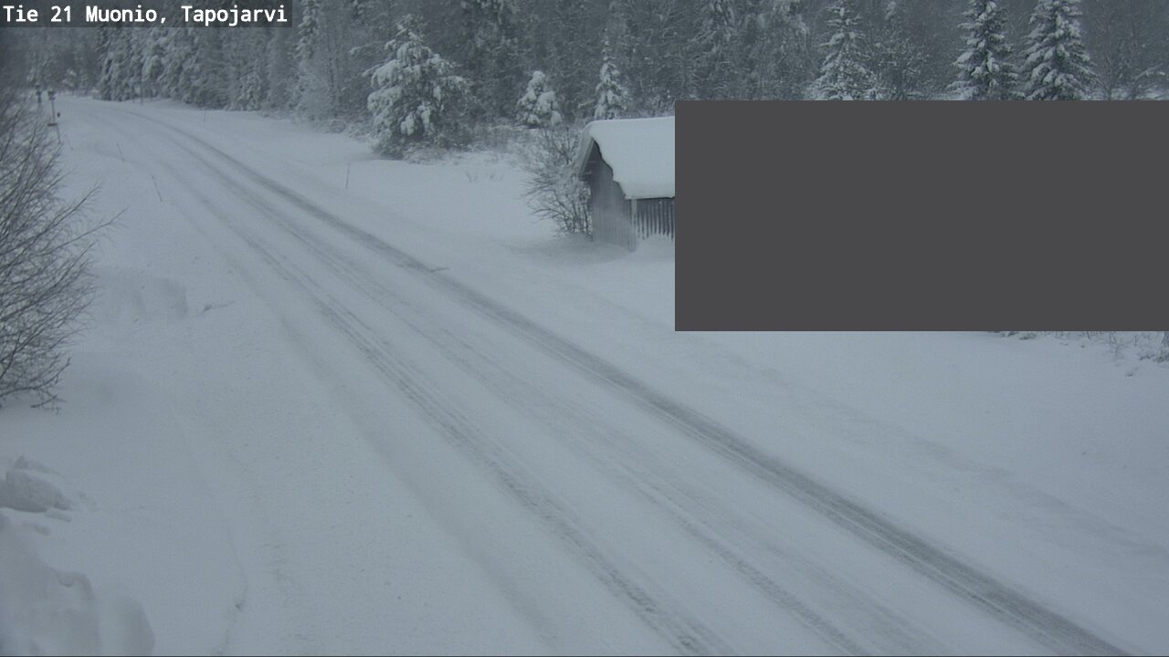 Kelikamerat Kuva Tie 21 Muonio, Tapojärvi, Muonio, Lappi