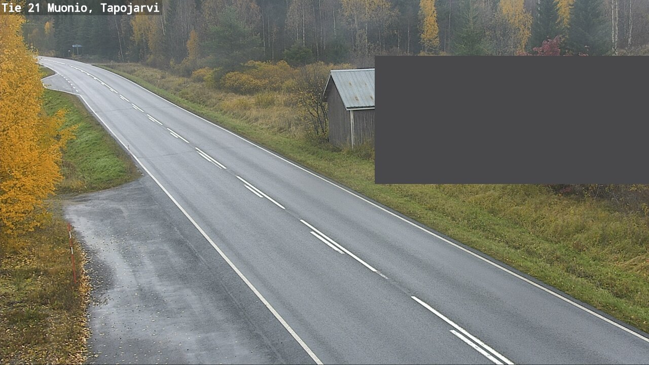 Kelikamerat Kuva Tie 21 Muonio, Tapojärvi, Muonio, Lappi