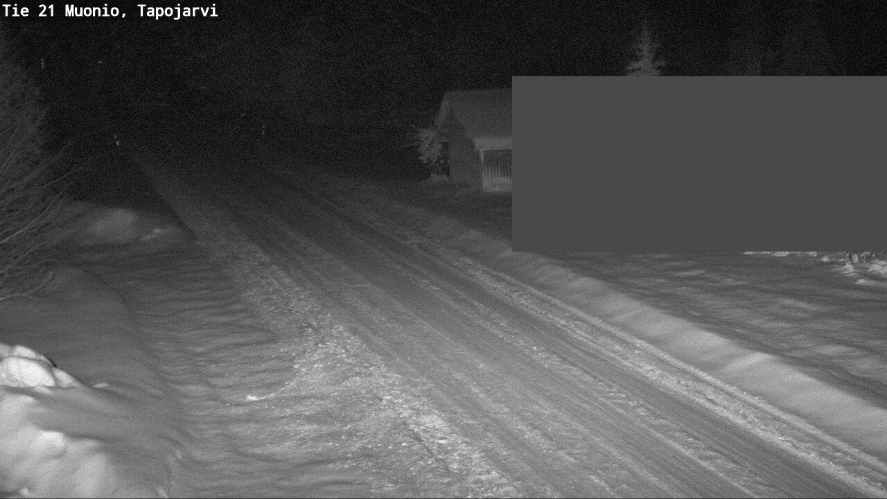 Weather Camera Image Väg 21 Muonio, Tapojärvi, Muonio, Lappi