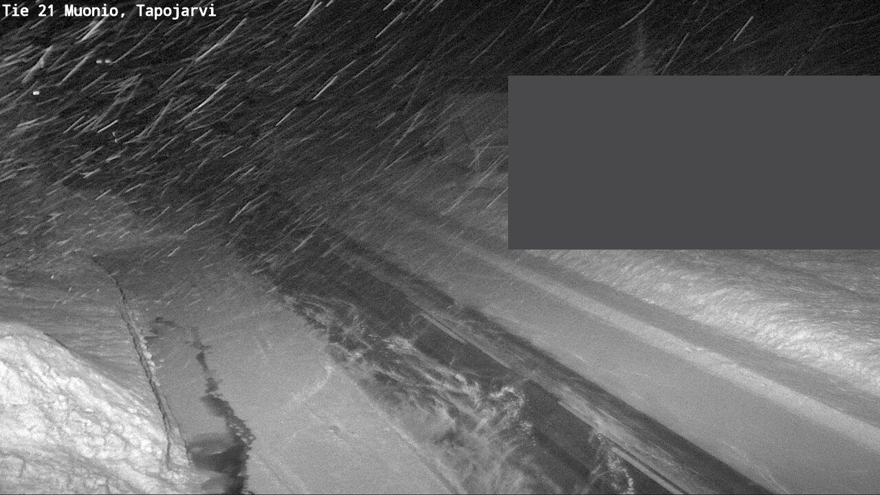 Kelikamerat Kuva Tie 21 Muonio, Tapojärvi, Muonio, Lappi