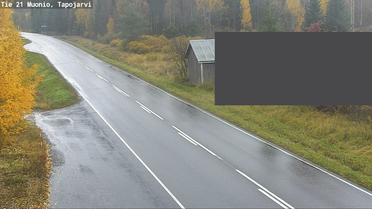 Kelikamerat Kuva Tie 21 Muonio, Tapojärvi, Muonio, Lappi