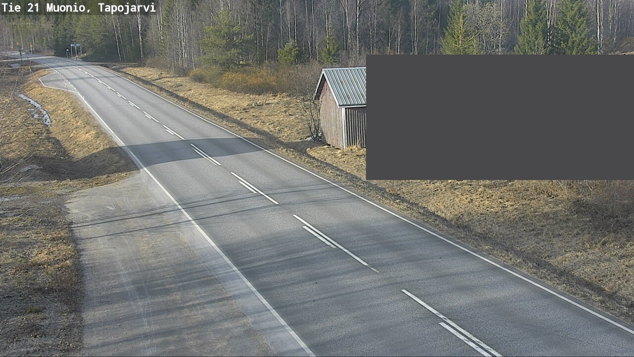 Kelikamerat Kuva Tie 21 Muonio, Tapojärvi, Muonio, Lappi