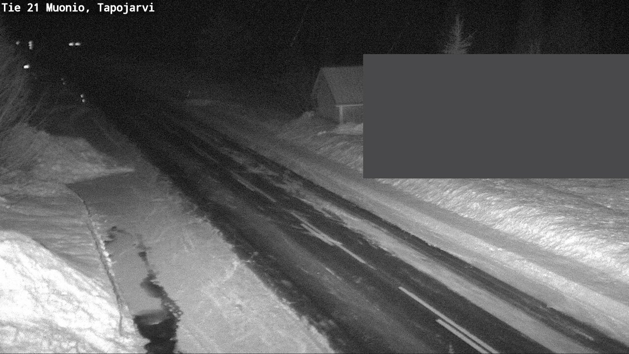 Kelikamerat Kuva Tie 21 Muonio, Tapojärvi, Muonio, Lappi