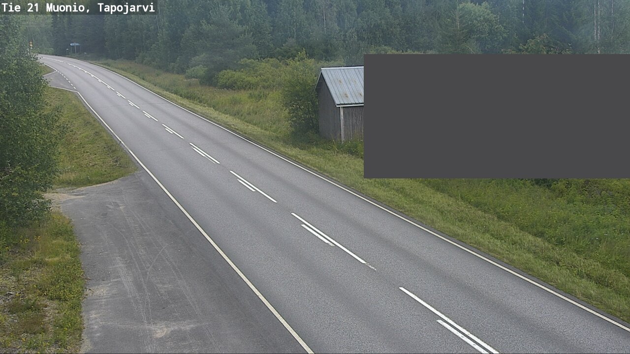 Weather Camera Image Road 21 Muonio, Tapojärvi, Muonio, Lappi