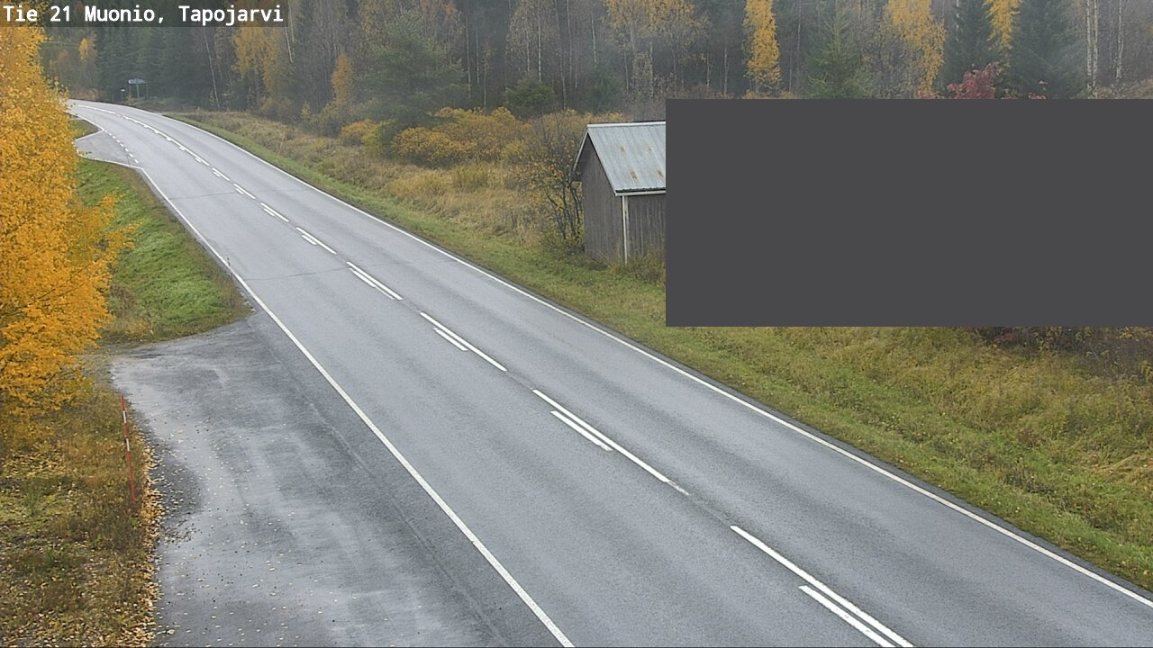 Kelikamerat Kuva Tie 21 Muonio, Tapojärvi, Muonio, Lappi