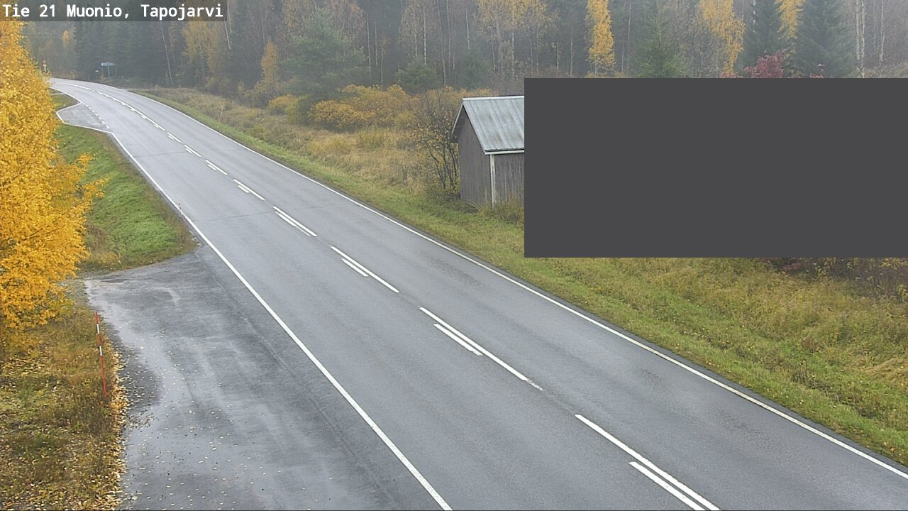 Kelikamerat Kuva Tie 21 Muonio, Tapojärvi, Muonio, Lappi