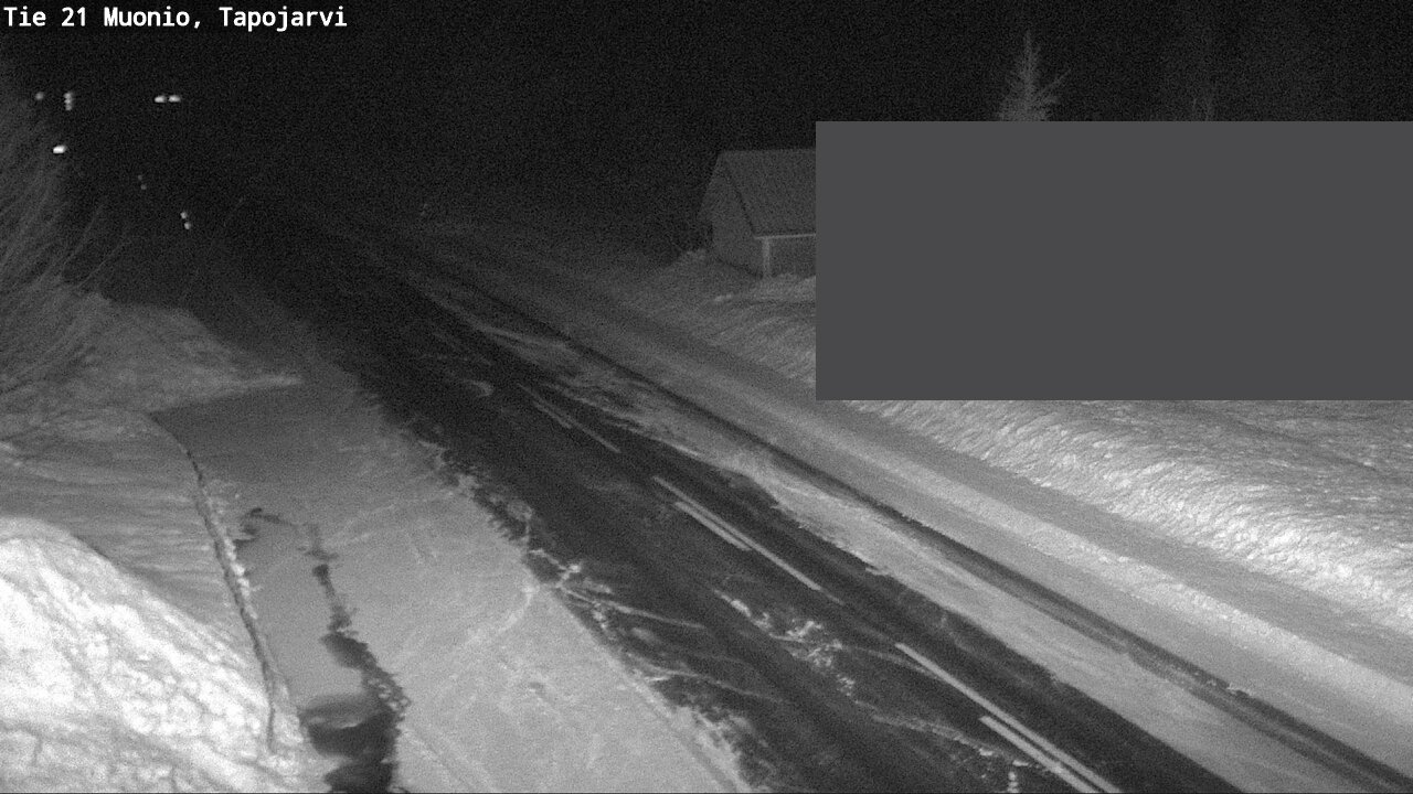 Kelikamerat Kuva Tie 21 Muonio, Tapojärvi, Muonio, Lappi